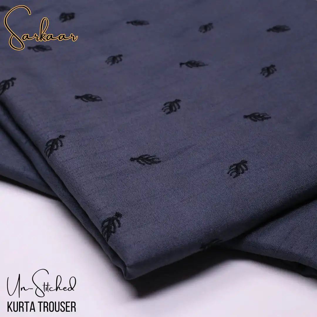 Sarkaar Grey Kurta Trouser Fabric S1A